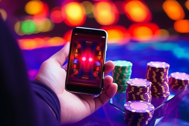 Tampilan antarmuka Live Casino ego777 di smartphone Android dengan meja baccarat aktif